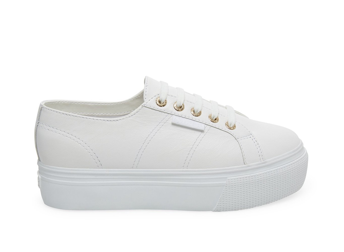 Superga Espadrille Womens - 2790 Nappaleaw Leather - White - YEPNO6430